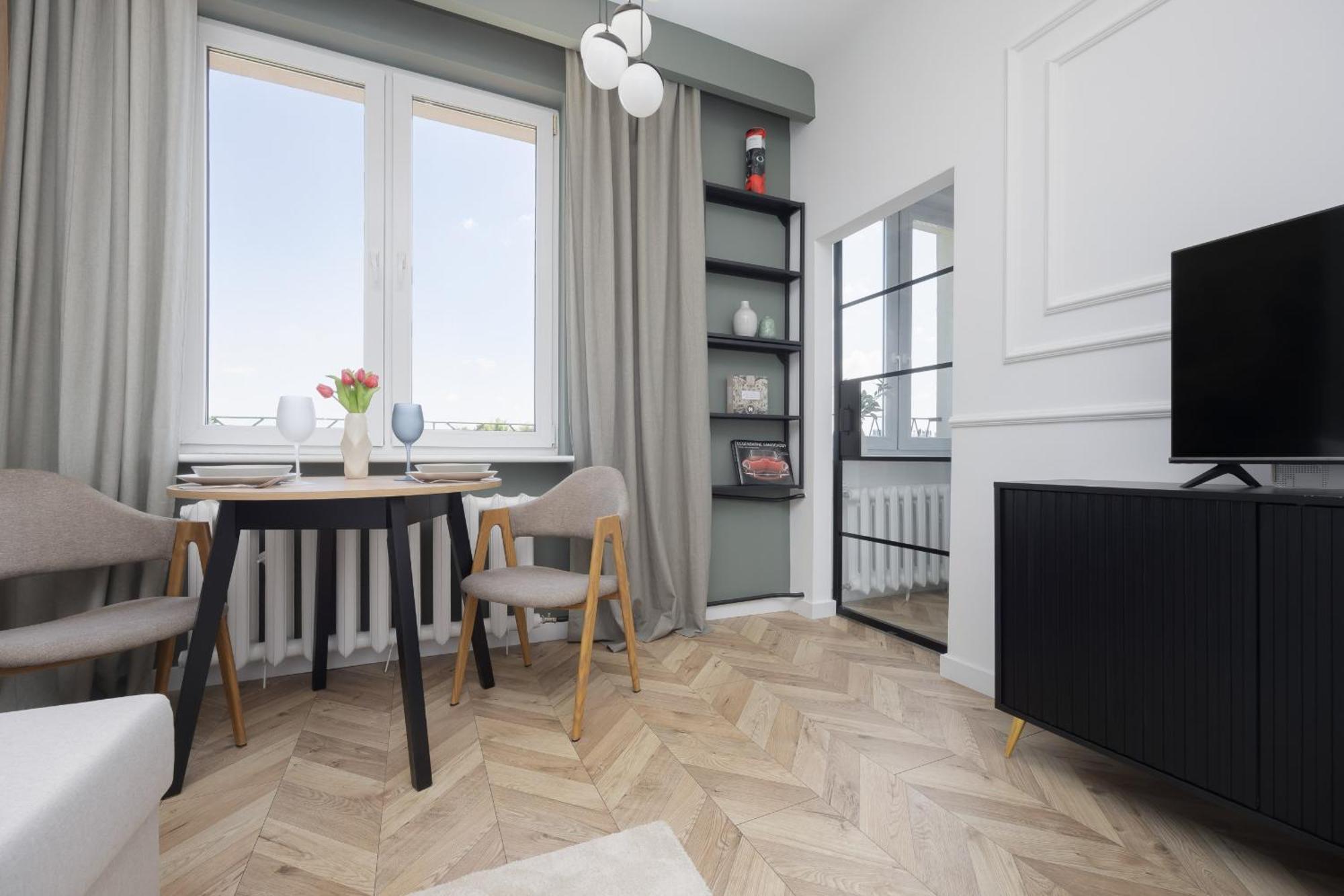 Elegancki Apartament Dla 4 Osob W Warszawie By Noclegi Renters Warschau Buitenkant foto